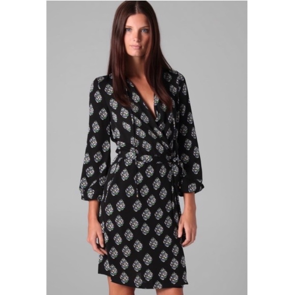 Diane Von Furstenberg Dresses & Skirts - DVF Silk Nova Gem Wrap Dress